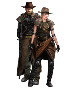 Razor Edge Games Epocylipse The AfterFall Texas Stars male female character texas star faction